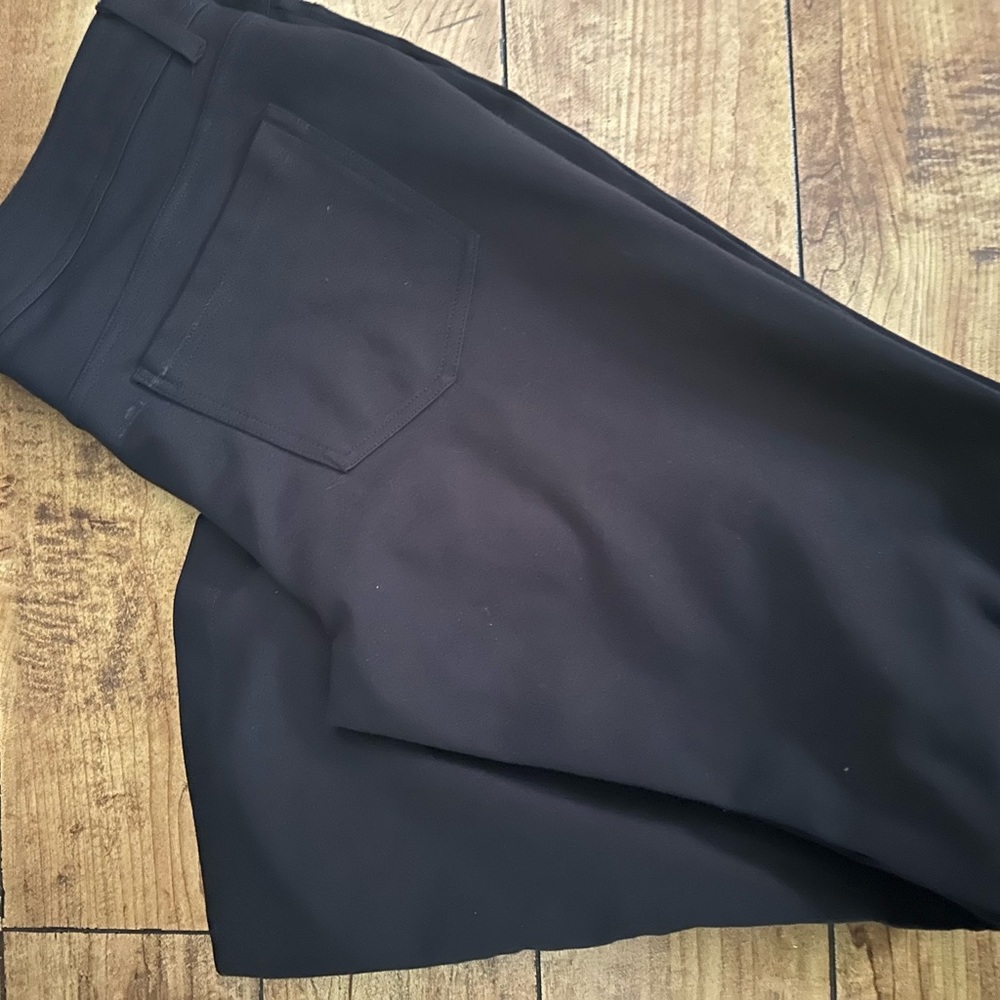 WOT but new Faded Glory black woman pants size 16P.